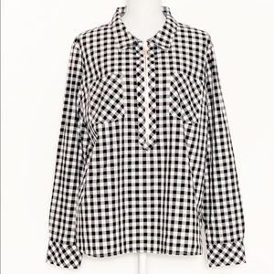 TOMMY HILFIGER|Pullover Cotton Shirt|Large